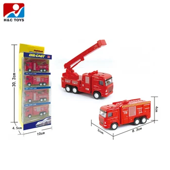 metal fire engine toy