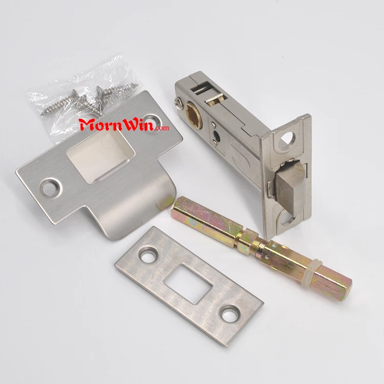 Bath Room Lock Latch Brass Satin Nickel Internal Privacy Door Latch