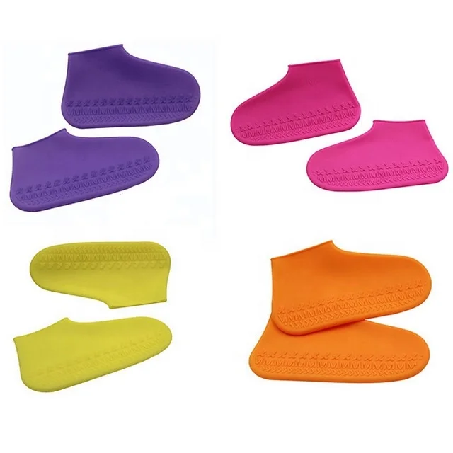 

Wholesale Rain Boot Sleeve Men's Shoe Protectors Running Shoe Covers, Black, white, orange, pink, blue shoe cover
