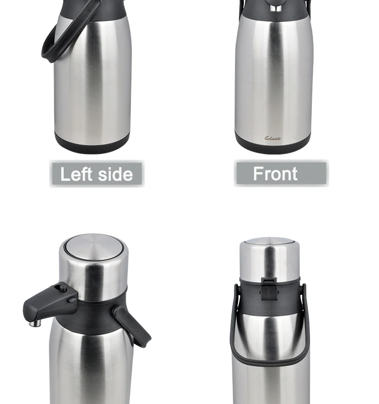 Stainless Steel Insulated Thermos Coffee Tea Dispenser Vacuum Airpot