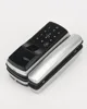 Office usage glass door fingerprint lock no need dig hole & fingerprint door lock with check in records
