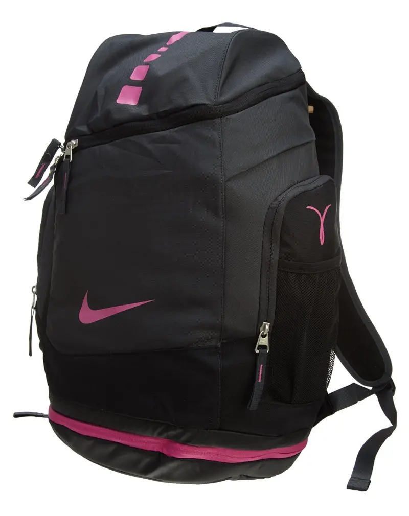 nike hoops elite max air team backpack pink