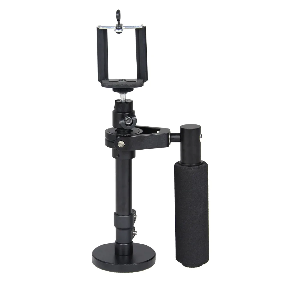 

YELANGU 3 Axis Gimbal DSLR Gyroscope Sport Phone Handle Stabiliazer Steadycam, Black