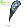 High Quality Advertising Feather Beach Flags/Custom Advertising outdoor teardrop flying feather flag pole&beach flags