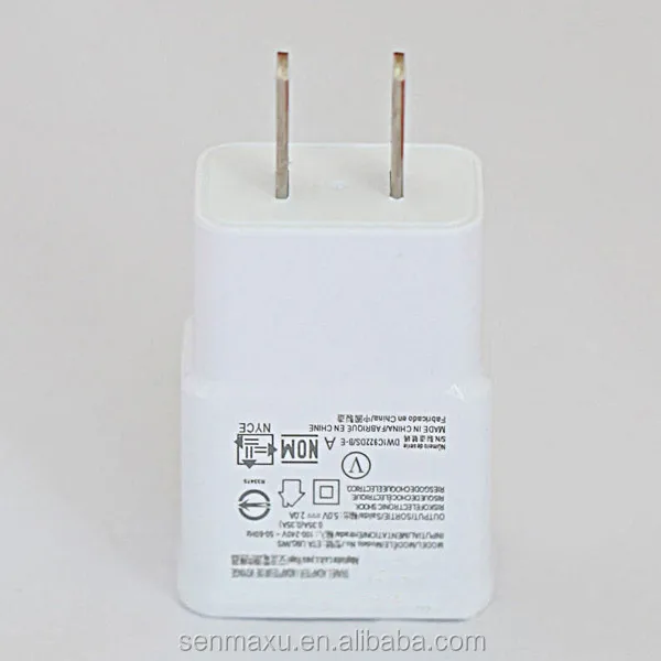 

5V 1000mAh US Pin Travel N7100 USB Charger for Samsung S4 Note2, Black/white