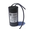 18uF 250V CBB60 Motor Running Capacitor Plastic Can P0 Bipolar Cable