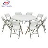 Events Used 6ft Folding Plastic Round Outdoor Table And Chair