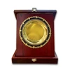 High class quality blank wooden award shield plaque with box