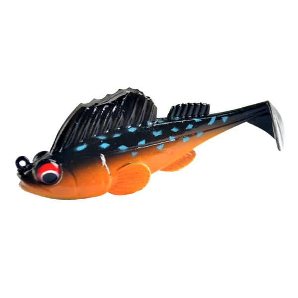 

Fishing hard lures Soft Lead head Fish dark sleeper handmade jigs jump fish Lures Fishing, Vavious colors