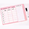 Fashion message board dry erase board with mark pen kids magnetic boards