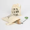Small Muslin Packaging Bag For Jewelry