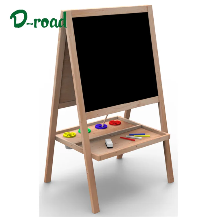 Blackboard Toy Drawing Wooden Whiteboard Wood Kids Painting Children