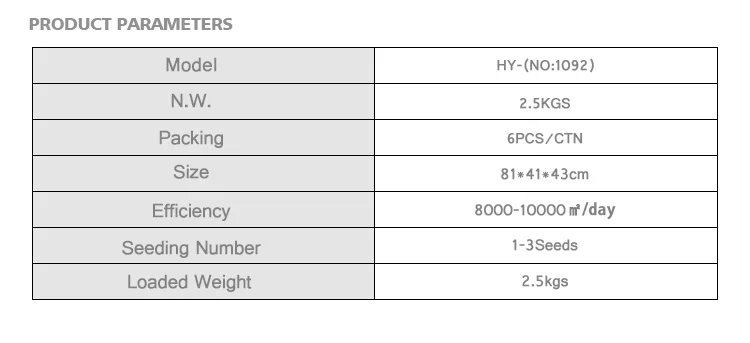 China mini hand agriculture lawn grass granular applicator automatic portable seeder machine fertilizer spreader