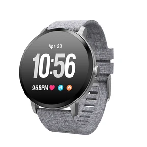 V11 Round Screen Smartwatch Health Tracking