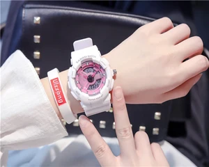 Japan G Shock Leisure Waterproof Sports Day Date Dual Cool Digital Watches For Boys Students Gift