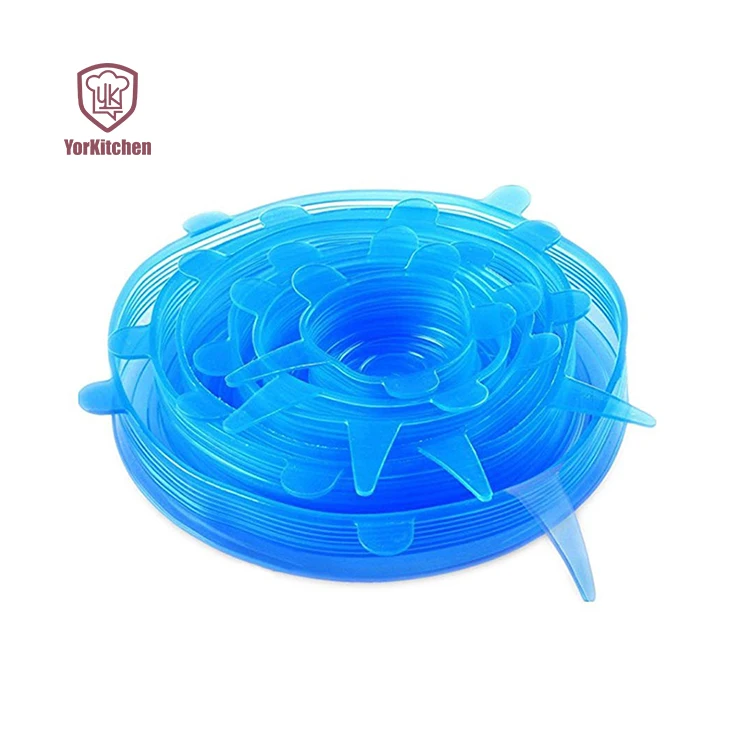 

High quality food stretch lids silicone food cover stretch lids