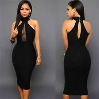 

Womens Sexy Slimming Clubwear Evening Bodycon Bandage Pencil Dress