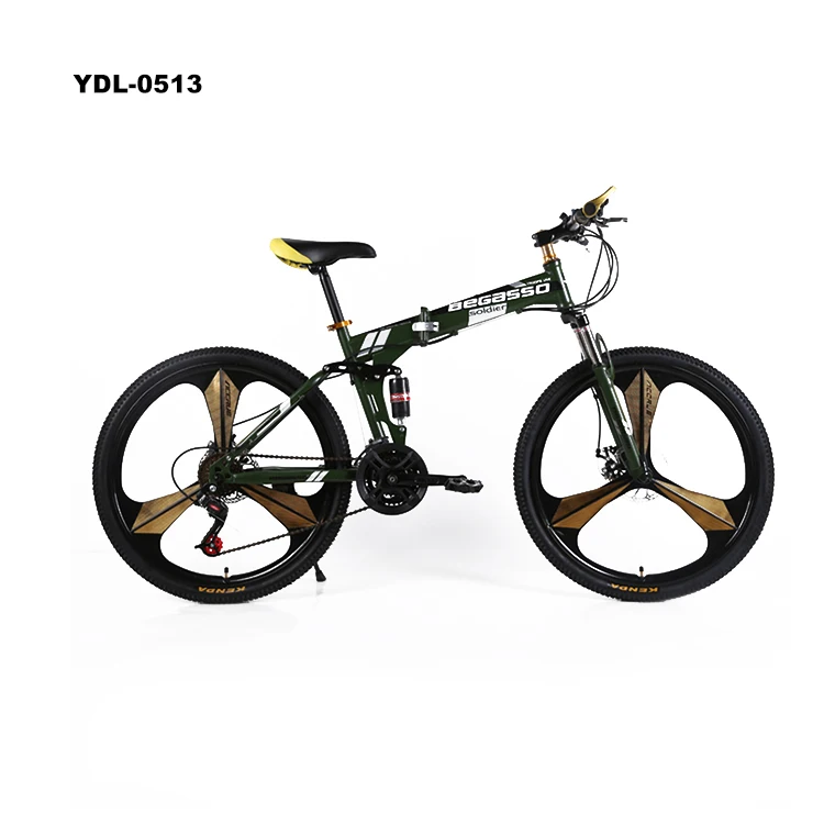 

Promotion product mtb folding bike 26 inch double disc brakes bicycle