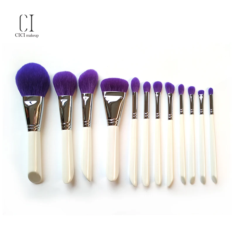 

Fashion new design beauty makeup tools wooden handle new makeup brush set