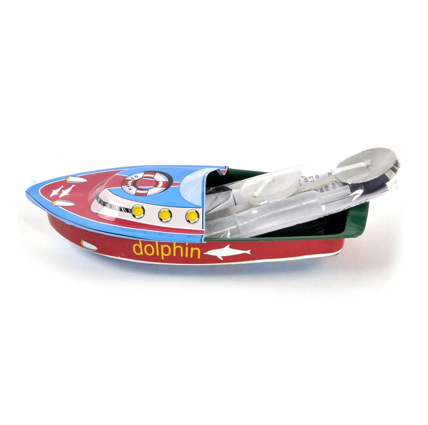 toy boat that runs on a candle