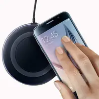 

Universal Mini Qi S6 Wireless charger For SAMSUNG GALAXY S6 Edge S7 Edge Note 8 S8 S9 Charging Pad