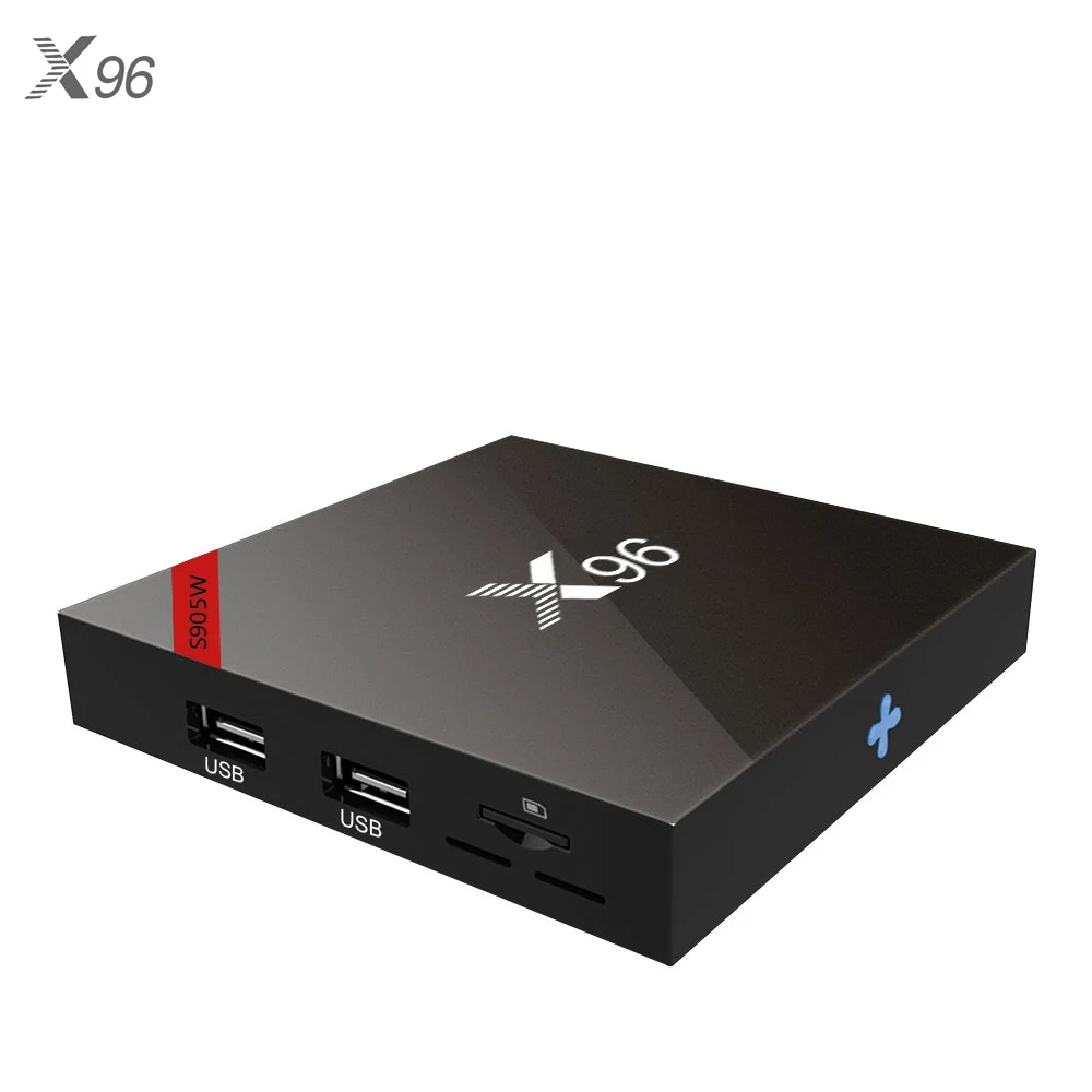 

2018 Newest IPTV Set Top Box X96W Albanian IPTV Box Arabic IPTV X96 TV Box S905W Quad Core 1G 8G Android 7.1, Black