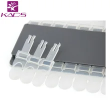 2015 new HOTSALE 24 Tips Nail Polish Varnish Display Tip Uv Gel Color Chart Plate Acrylic