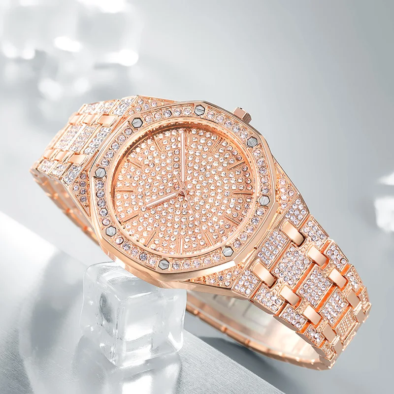 

2019 New Arrival Fashion Watches Full Diamonds Watch For men's
