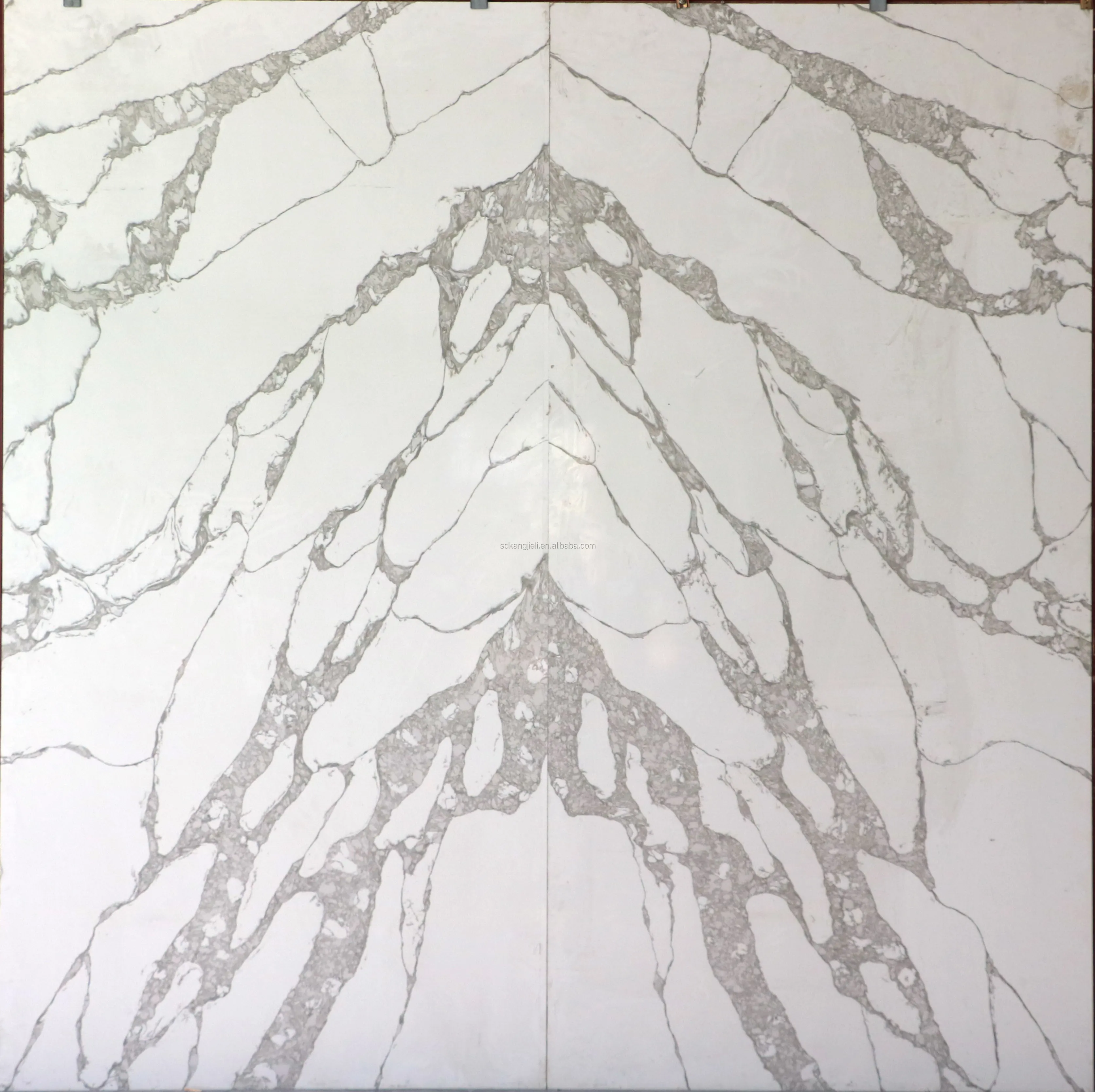black color calacatta 2cm/3cm thickness artificial quartz slabs  kzs609