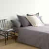 300Thread count sateen weave solid dyed 100% cotton cheap wholesale crib bedding set