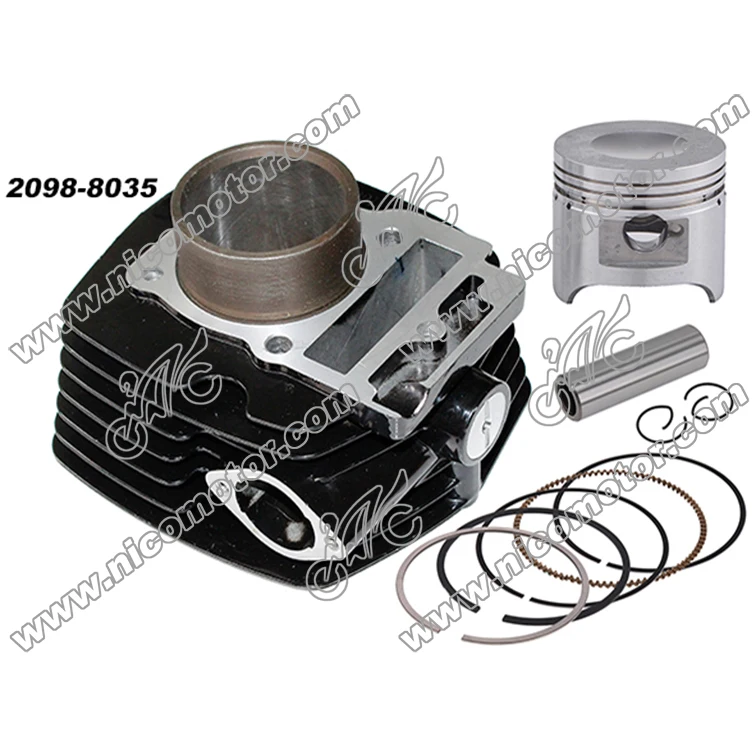 Sym Ara125 52.4mm Bore Motorcycle 125cc Engine Cylinder Kit With Piston