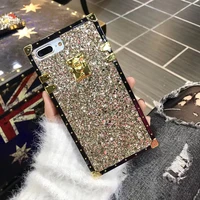 

2018 New design Luxury bling phone case for iphone 7 7plus 360 degree full protection case for iphone x