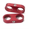High Performance Aluminum alloy custom single bolt Hose Separators