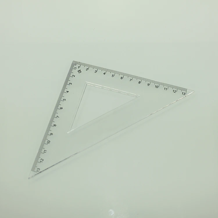 4 PIECE 30CM GEOMETRY SET Ruler Protractor and Set square