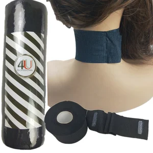 customized color logo print neck paper for barber