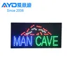 Factory Hot Sale Custom Acrylic Supermarket Advertising LED Display Screen Martial Arts Flashing LED Light Box