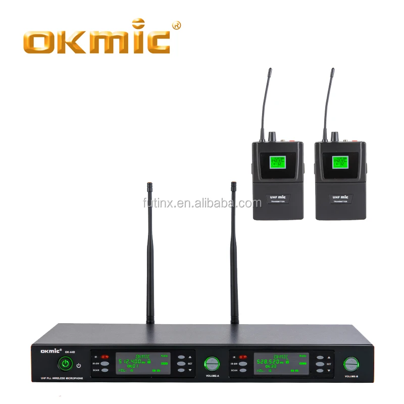 

Professional wireless lavalier condenser lapel microphone for teacher, Black