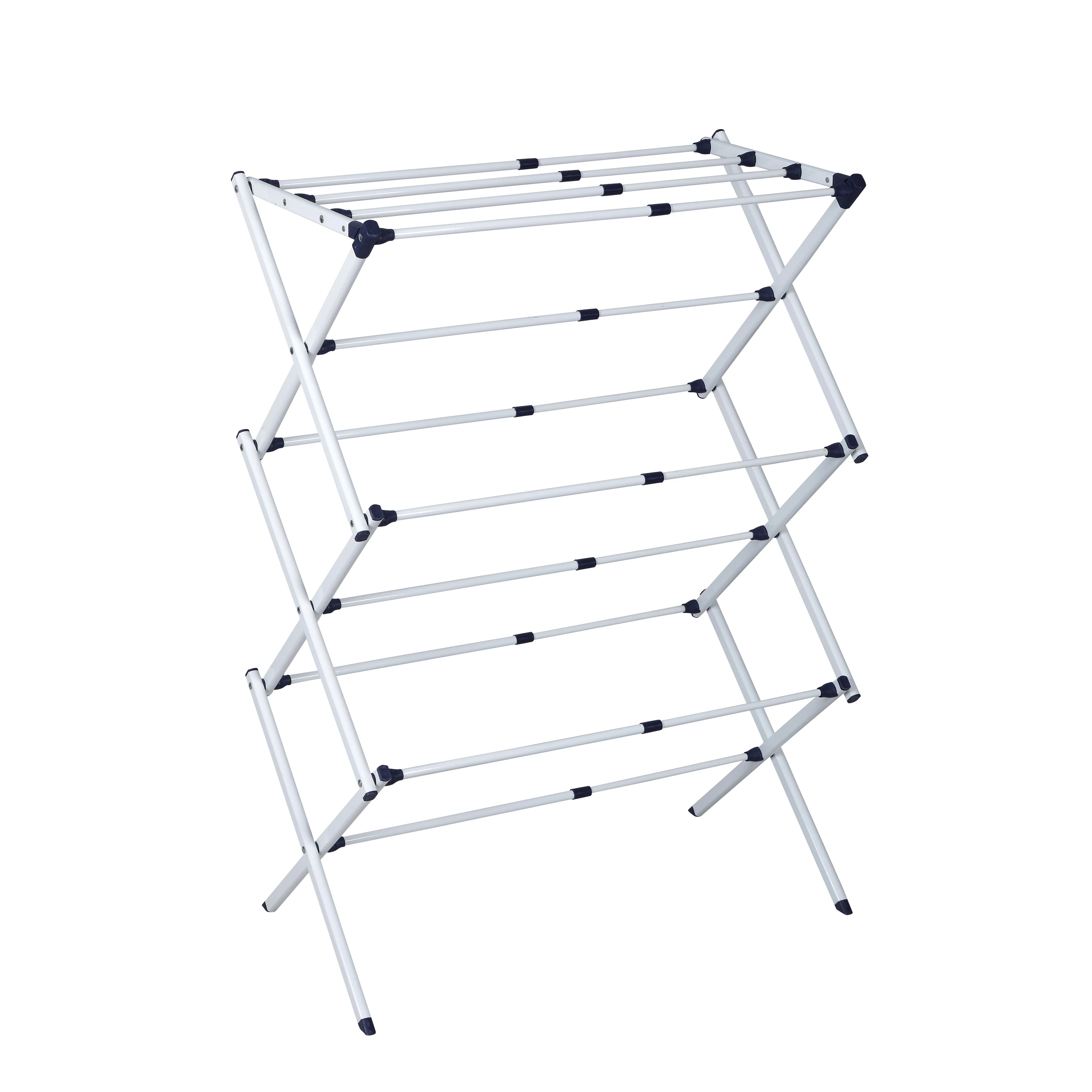 3 TIER FOLDING METAL 12M CONCERTINA CLOTHES TOWEL AIRER DRYER DRYING RACK STAND by CLOTHES AIRER 