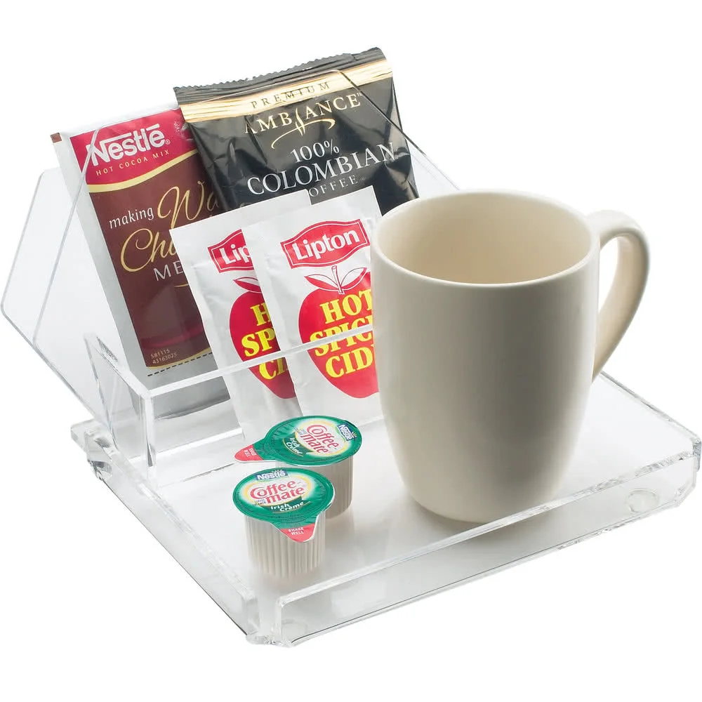 Clear Acrylic Coffee Amenity Tray Acrylic Tea Cup Tray For Room Buy