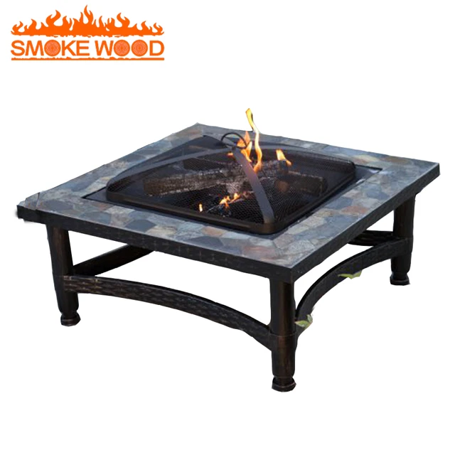 High Quality Outdoor Fire Pit Concrete Table Ceramic Fire Pit