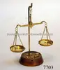 Nautical Wooden Brass Balance Weighing Scales
