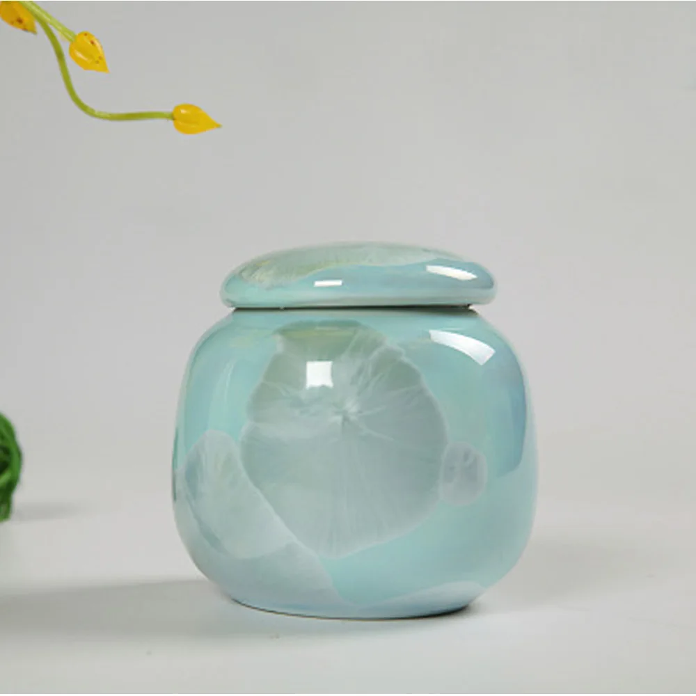 

Free Samples Ceramic Matcha Tea Loose Tea Canisters caddy, Multicolor