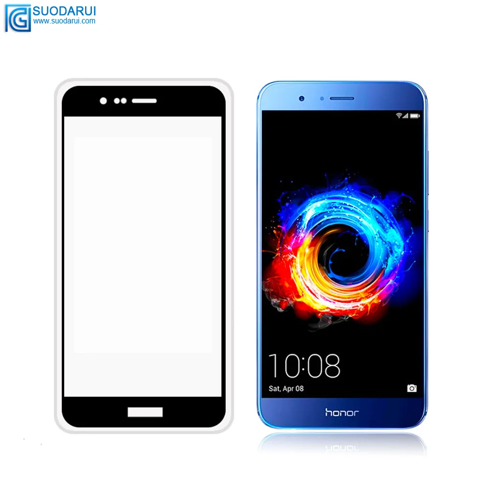 Tempered Glass Screen Protector for Huawei honor 8 pro Full Cover Glue 2.5D 9H film