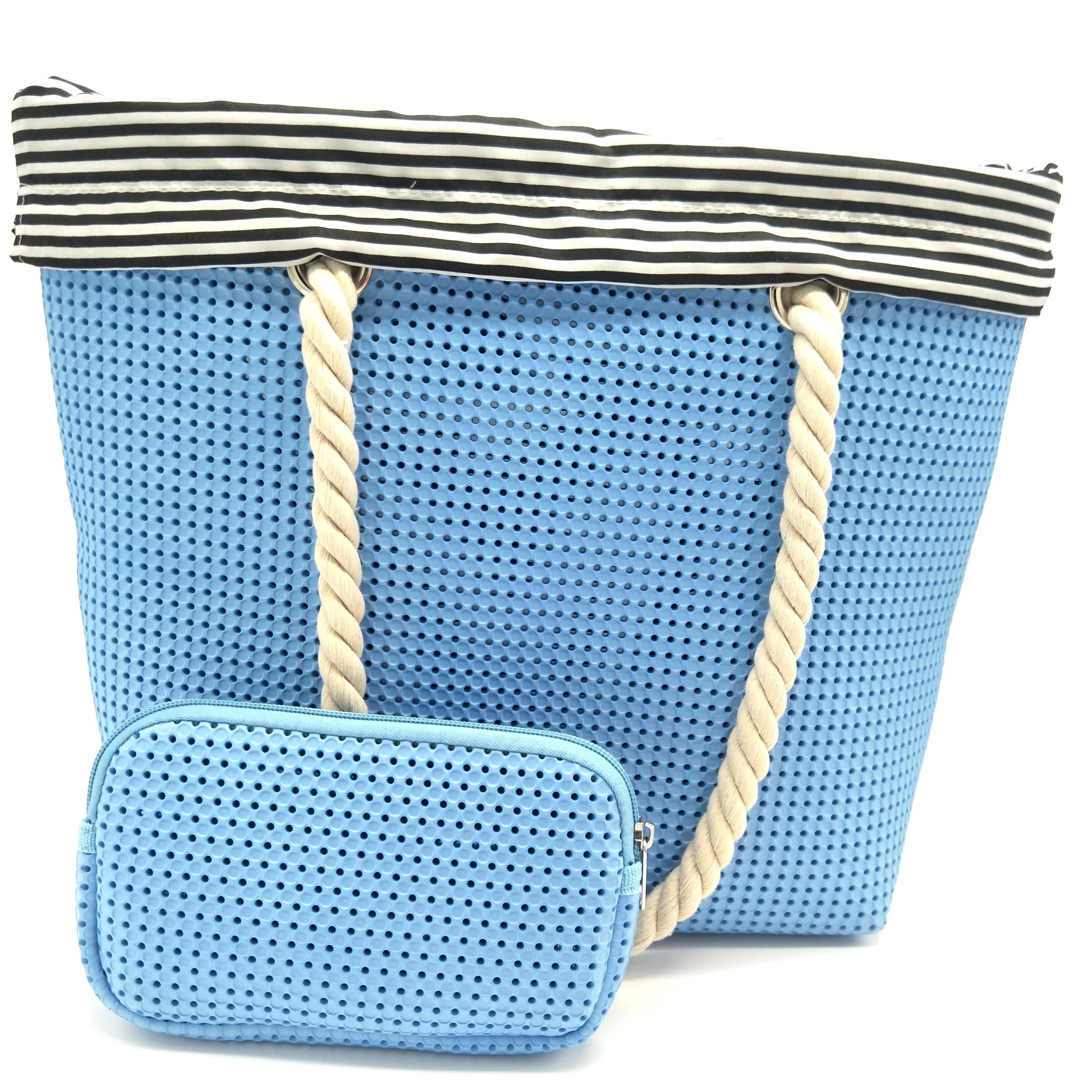 Wholesale Elegent Eva Straw Beach Bag With Rope Handle Buy Wholesale