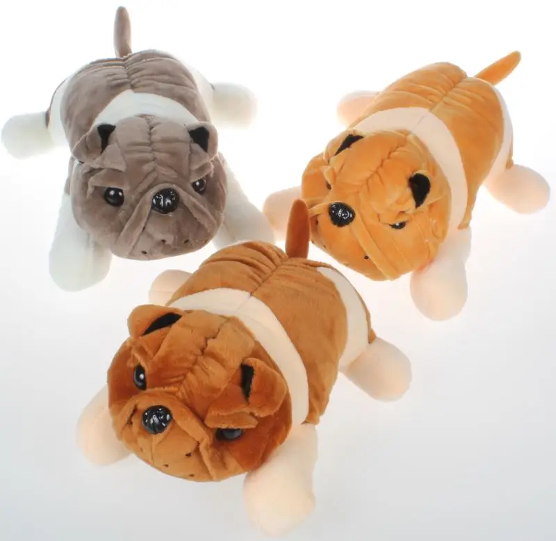 

25cm Bulldog Stuffed Plush Toy Soft Doll Plush Toys Super Quality Low Price Best Gift For Kid Hot Selling Baby Toys
