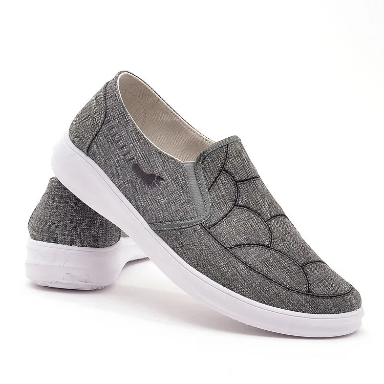 

Shoes men canvas casual boat casual summer new model, Gray,blue,light blue