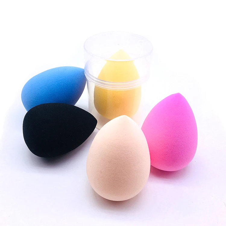 

Hydrophilic Teardrop Custom LOGO Beauty Makeup Sponge Blender Packaging, As pic