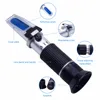 factory sale made handy Antifreeze and Battery fluid tester freezing point refractometer in China