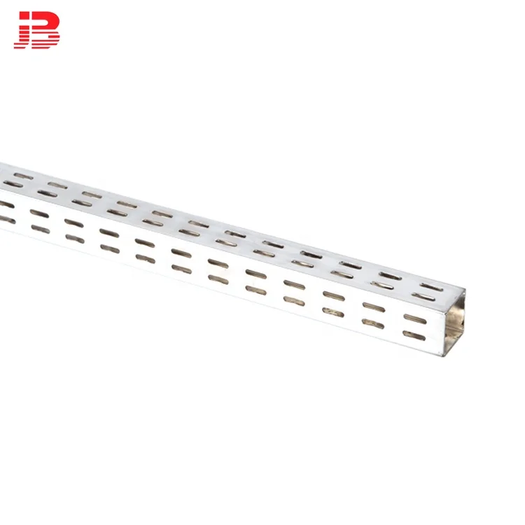 Metal 38x38mm male tube connector for square pipe factory