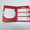 Cute Cat Shaped Sticky Notes with Printing